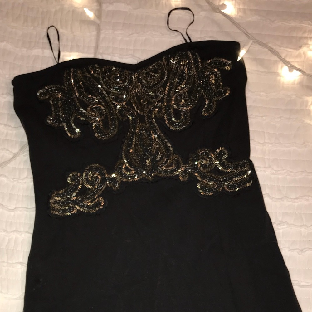 ♡free people beaded mini dress ♡